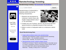 Tablet Screenshot of nanotechnologyinvesting.us